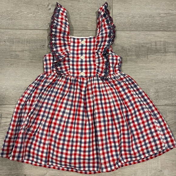 NWT babyGap Gingham Dress 18-24 months - Picture 2 of 5